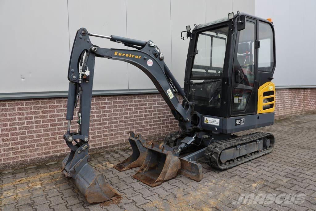 Eurotrac HE18 Mini bageri < 7t