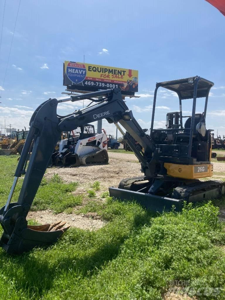 John Deere 26G Bageri za rušenje