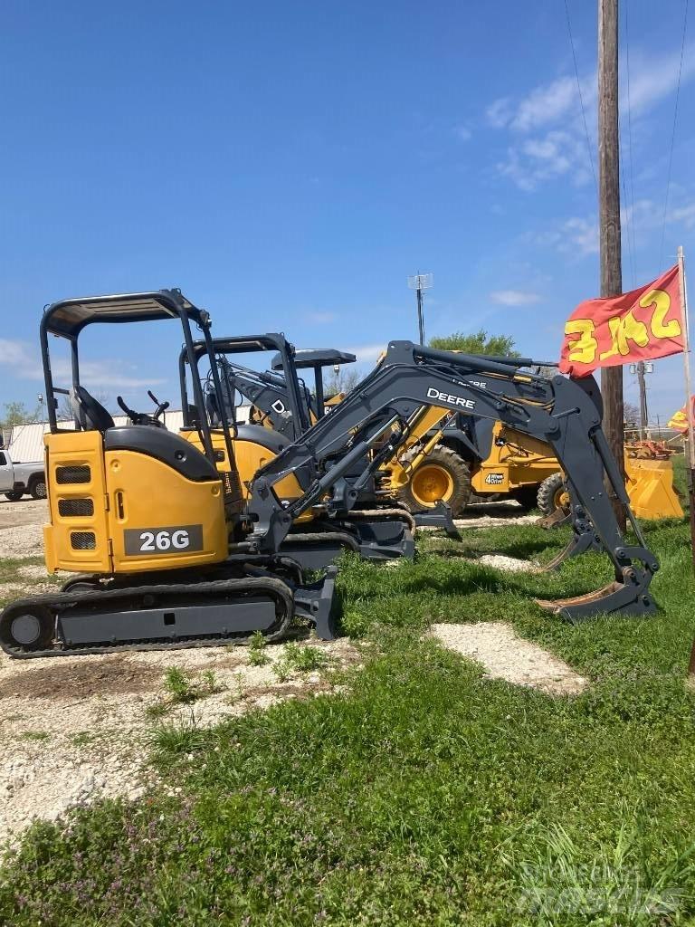 John Deere 26G Bageri za rušenje