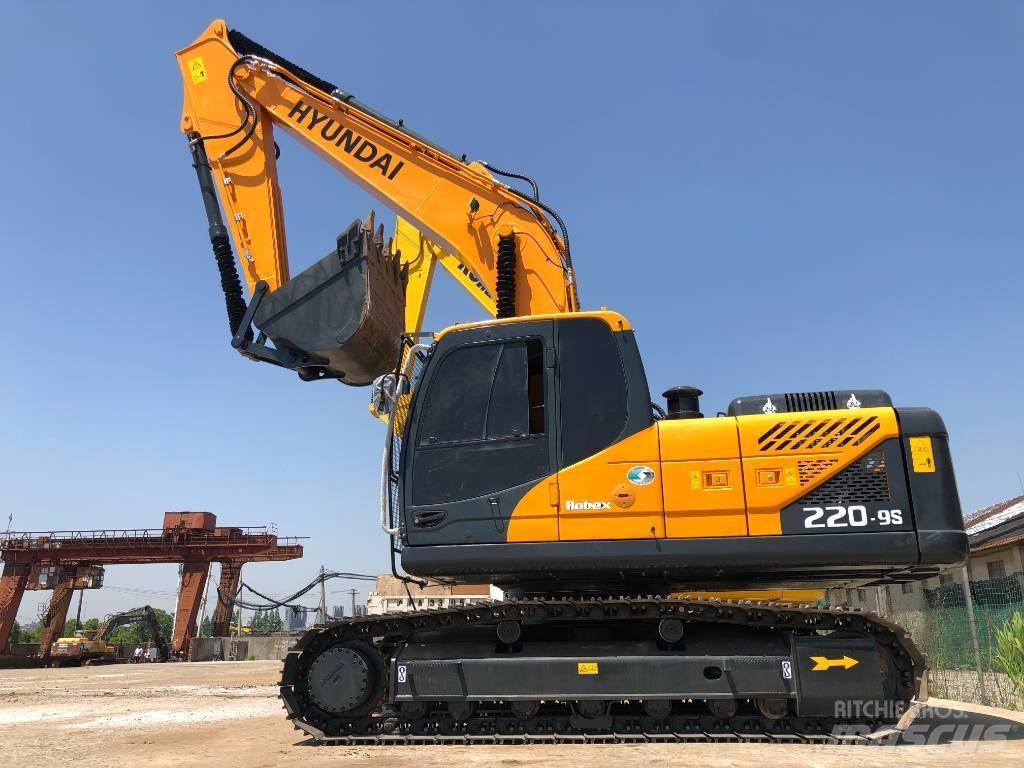 Hyundai R220-9s Bageri guseničari