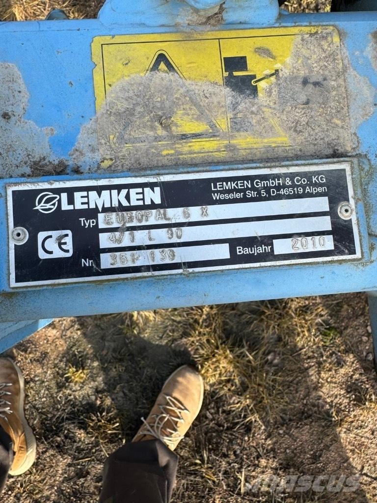Lemken EurOpal 6 X Plugovi obrtači