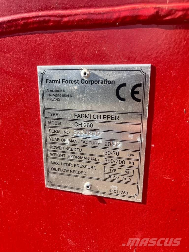 Farmi CH 260 Drobilice drva / čiperi