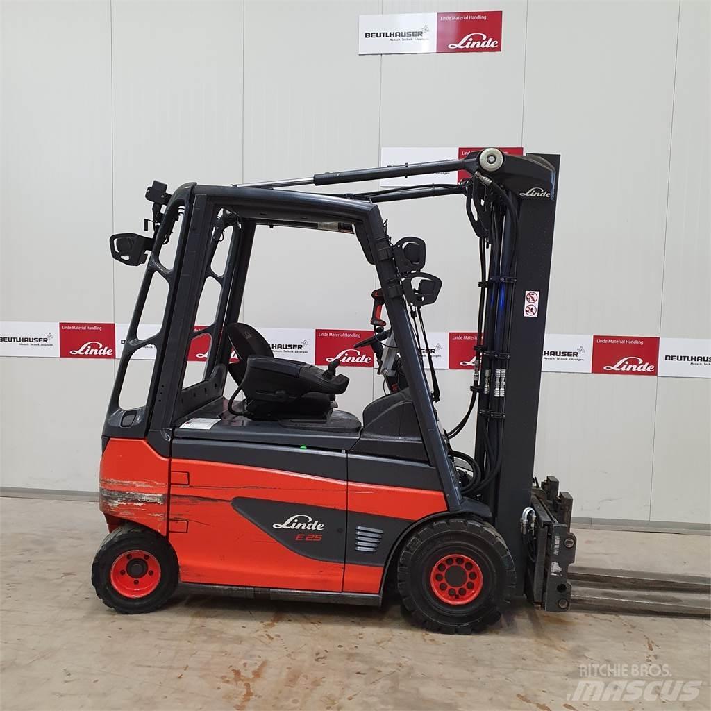 Linde E25 Električni viljuškari