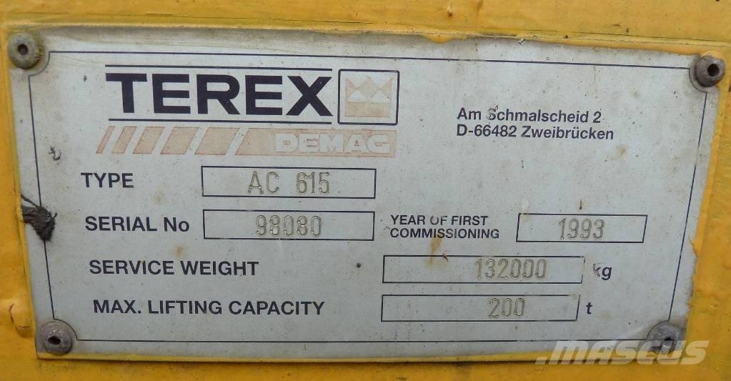 Demag AC 615 Polovne dizalice za sve terene