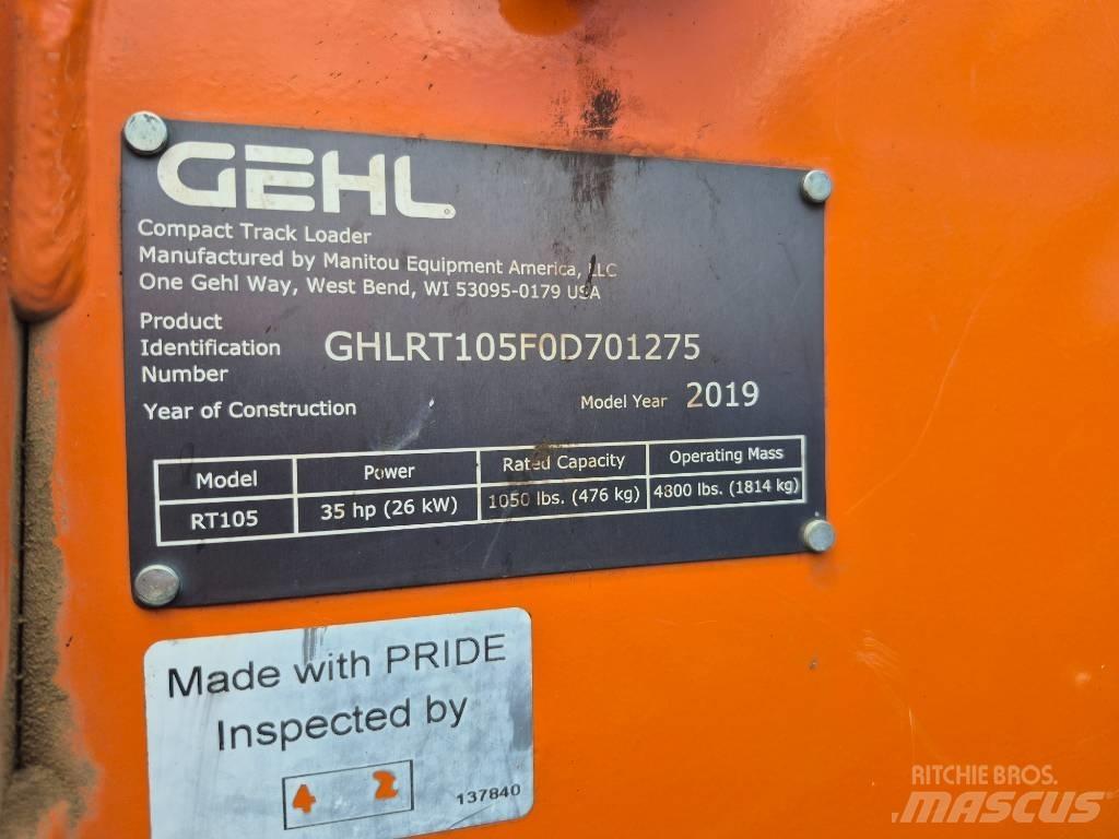 Gehl RT 105 Skid steer mini utovarivači