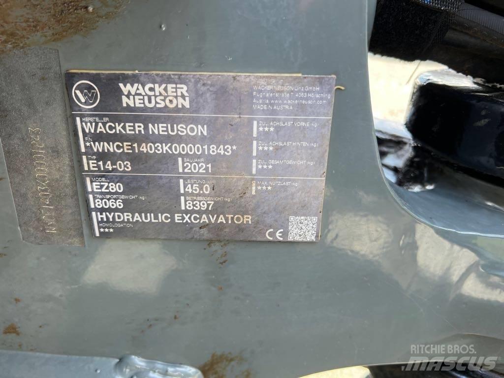 Wacker Neuson EZ80 Bageri guseničari