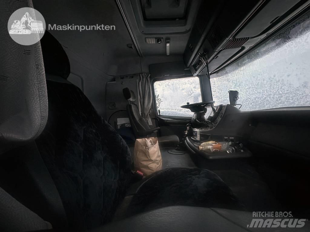 Scania R 124 GB 470 Rol kiper kamioni sa kukom za podizanje tereta