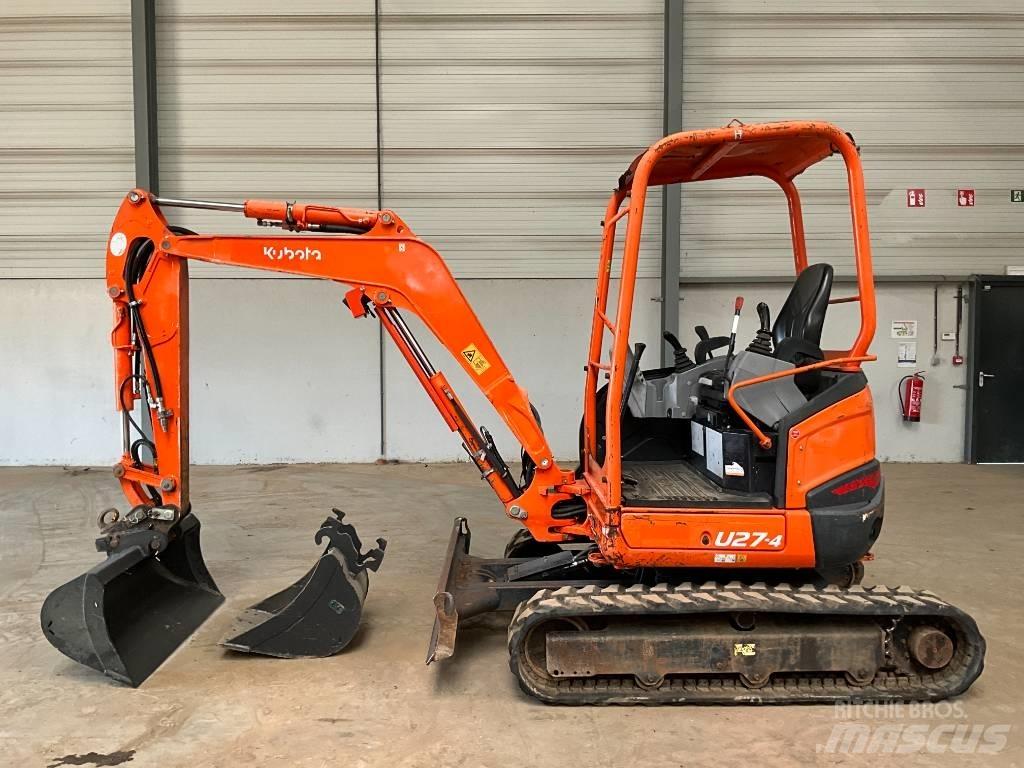 Kubota U 27-4 Mini bageri < 7t