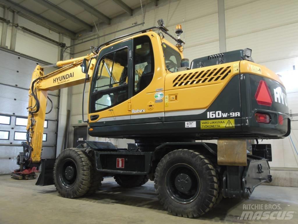 Hyundai R 160 W-9A Bageri točkaši