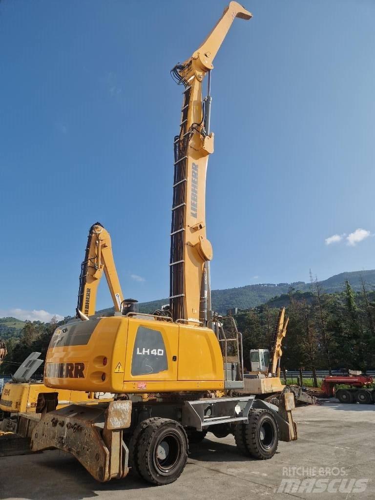 Liebherr LH40M Bageri za prenos primarnih/sekundarnih sirovina