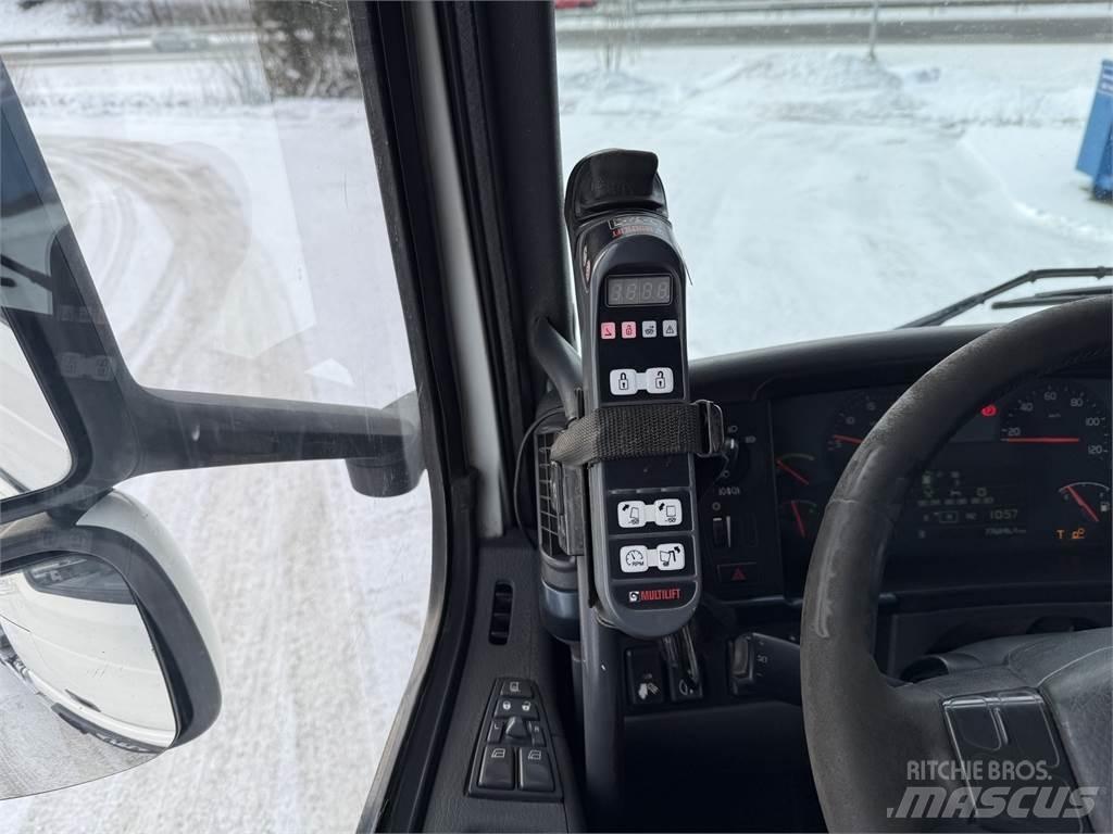 Volvo FH540 6x2 Rol kiper kamioni sa kukom za podizanje tereta