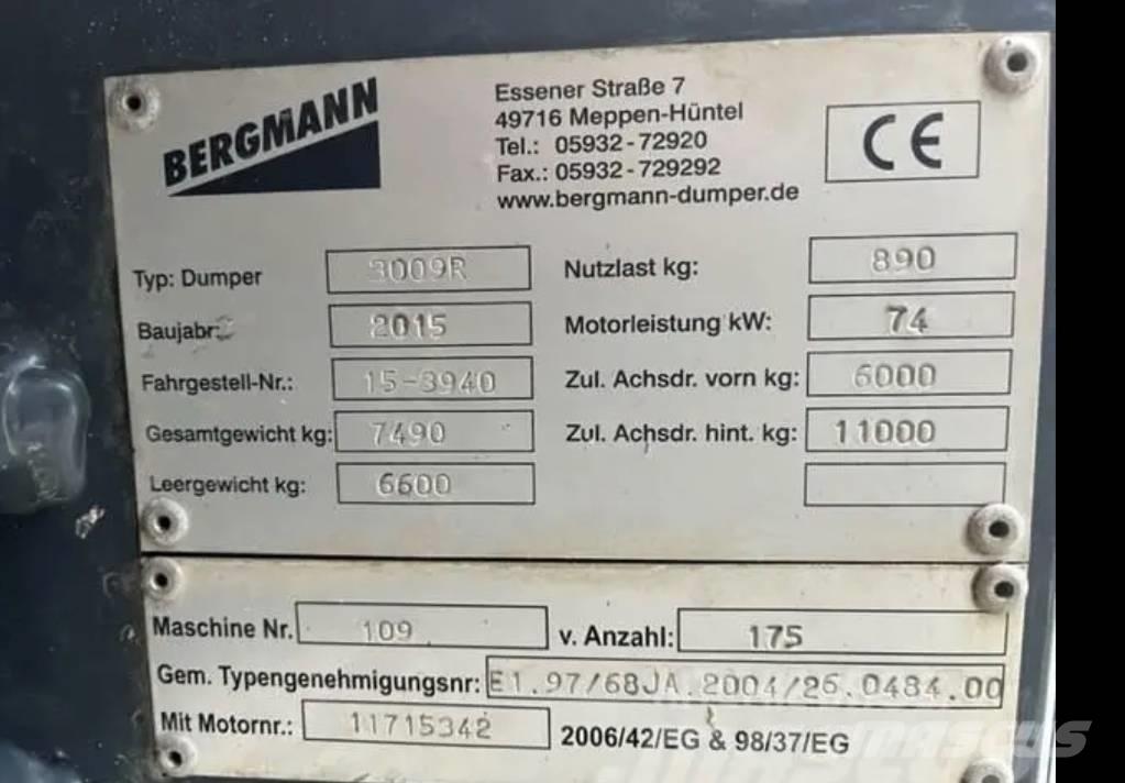 Bergmann Dumper Zglobni damperi