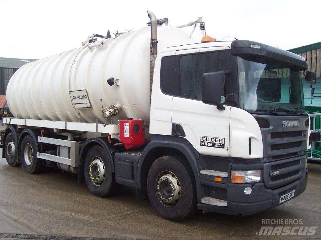 Scania P 380 Kombi vozila/ vakum kamioni
