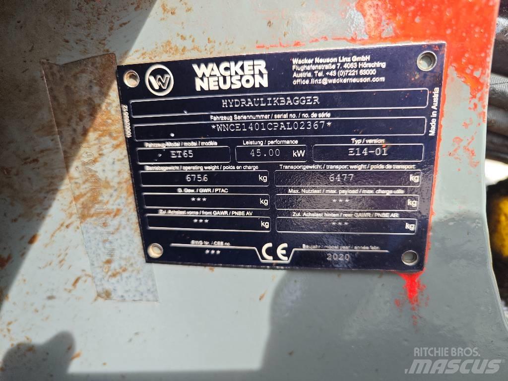 Wacker Neuson ET 65 Bageri guseničari