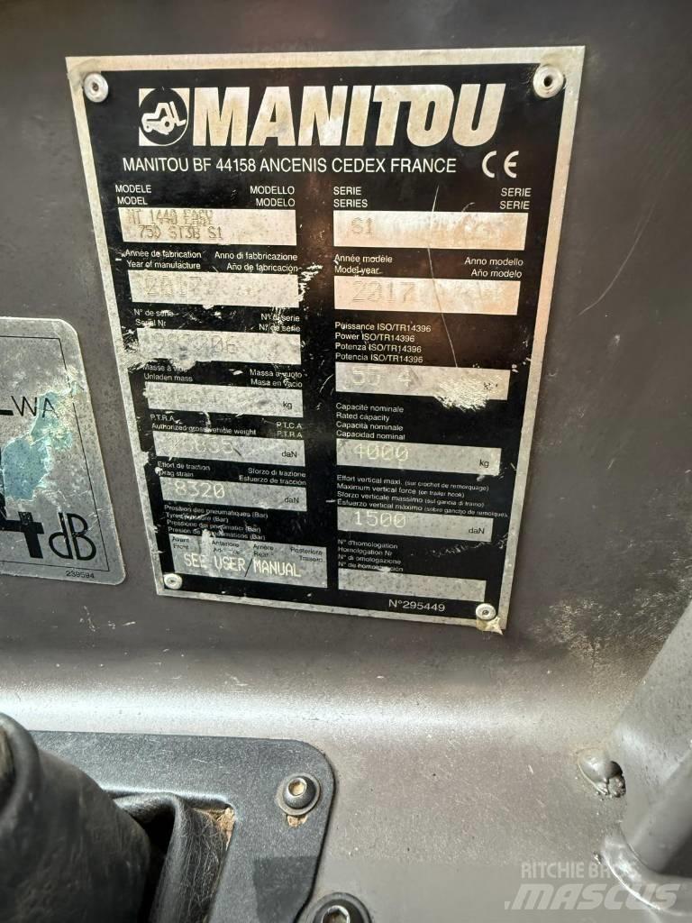 Manitou MT 1440 Teleskopski viljuškari