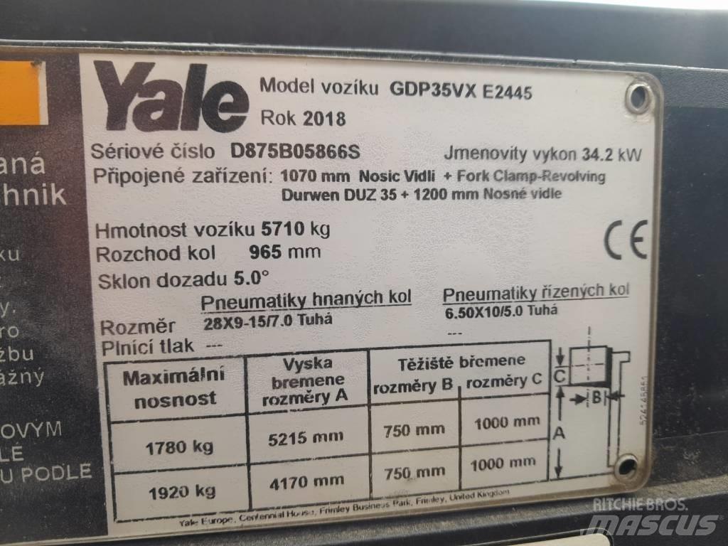 Yale GDP35VX Dizelski viljuškari