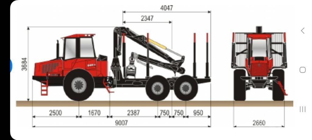 Valmetal 840.2 Forvarderi
