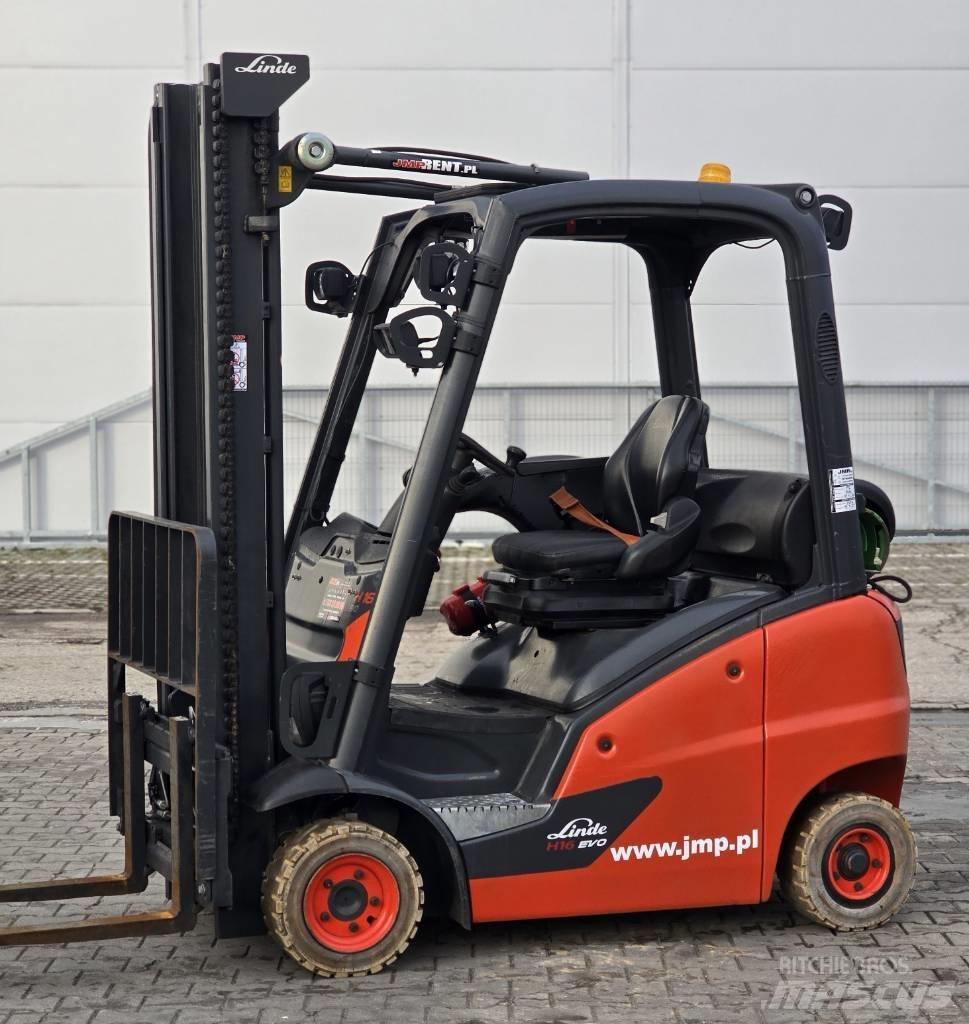 Linde H 16 T - 01 Plinski viljuškari
