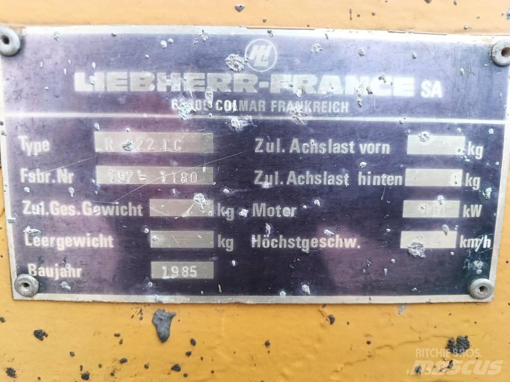 Liebherr R 922 L Bageri guseničari