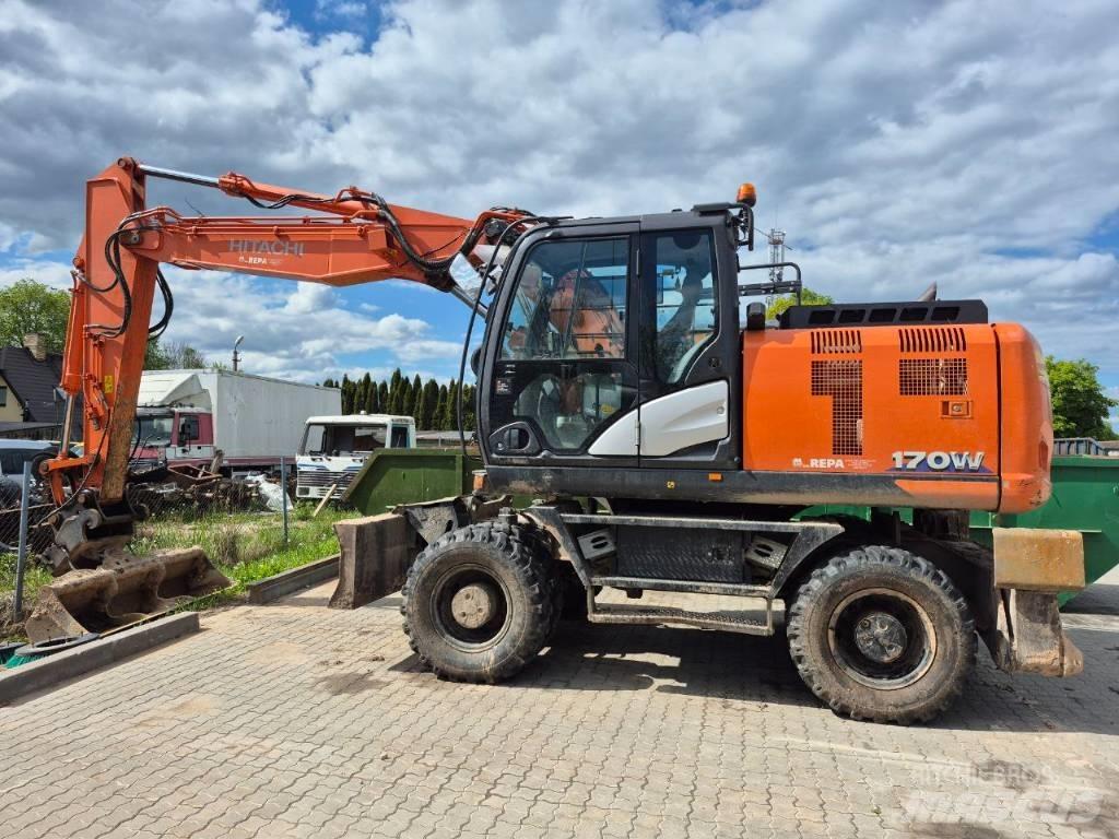 Hitachi ZX 170 W-6 Bageri točkaši