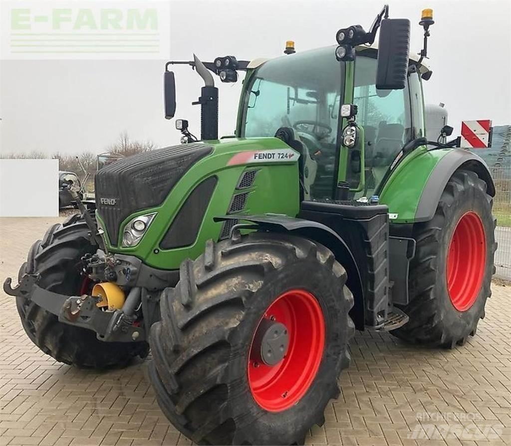 Fendt 724 s4 profi+ Traktori