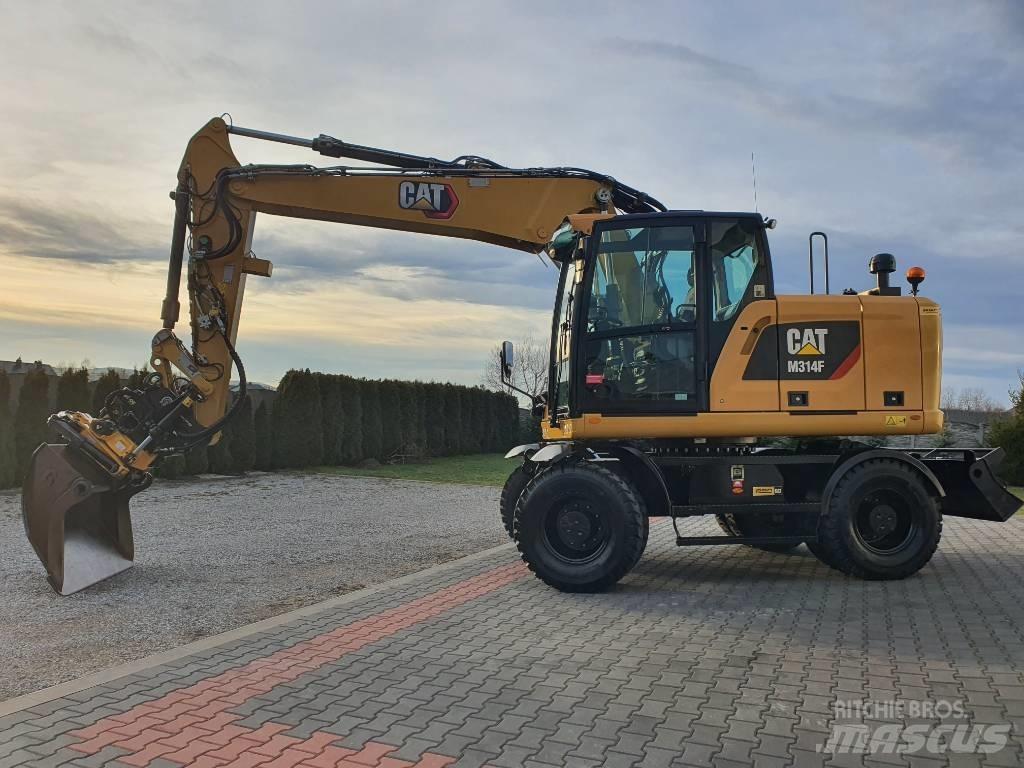 CAT M 314 F Bageri točkaši