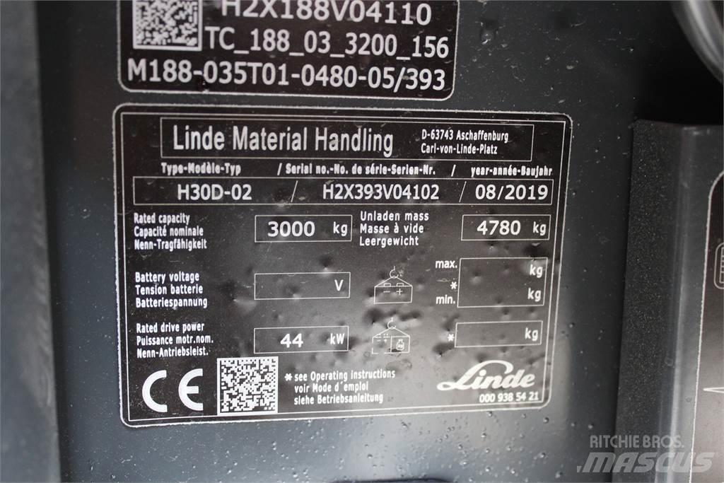 Linde H30D Dizelski viljuškari