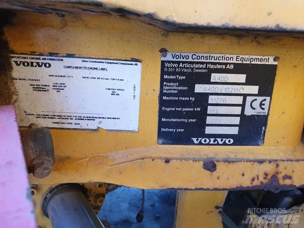 Volvo A 40 D Zglobni damperi