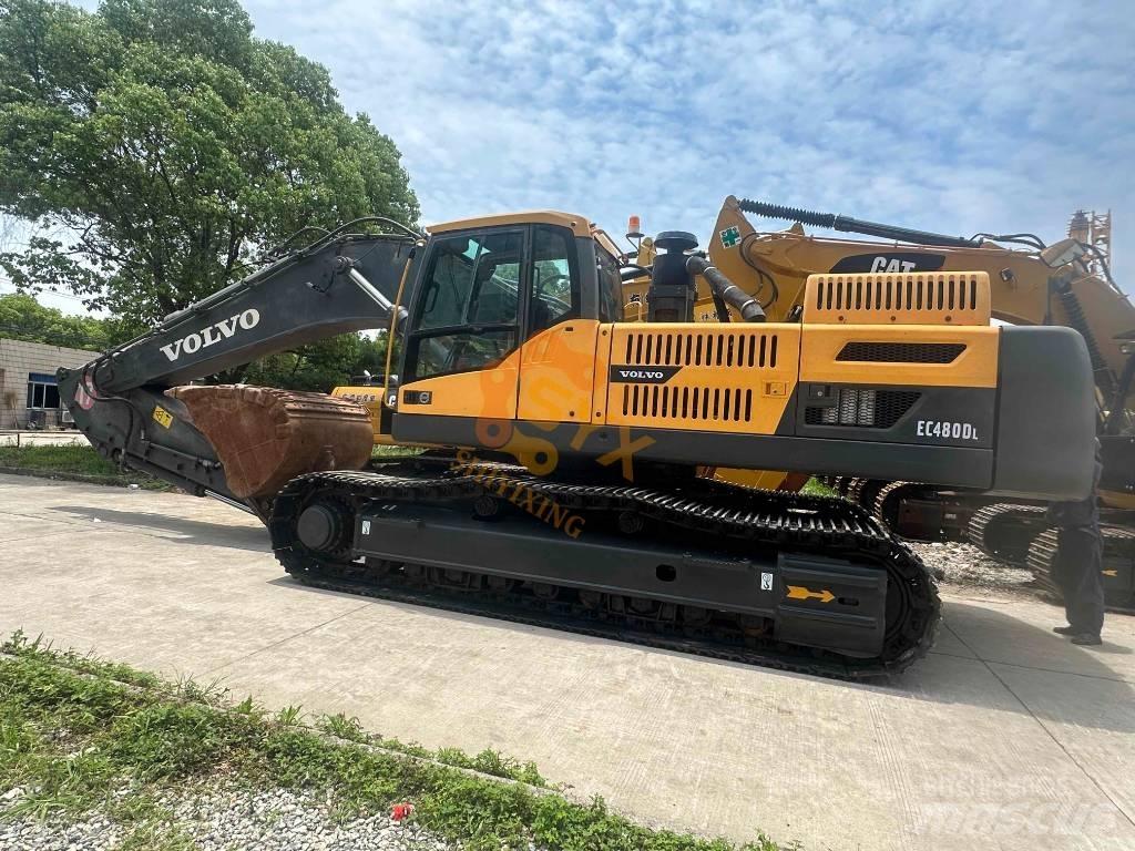 Volvo EC 480 D L Bageri guseničari