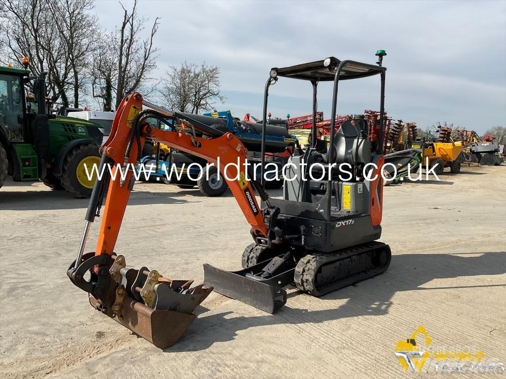 Doosan DX 17 Mini bageri < 7t