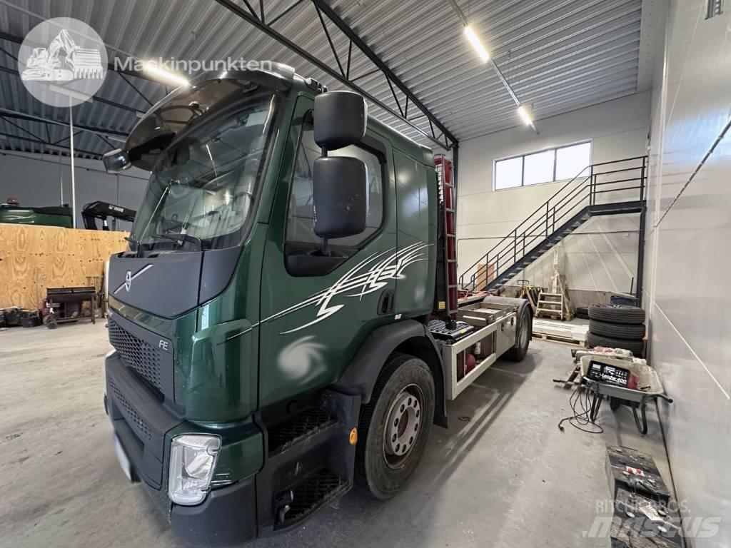 Volvo FE 280 Rol kiper kamioni sa kukom za podizanje tereta