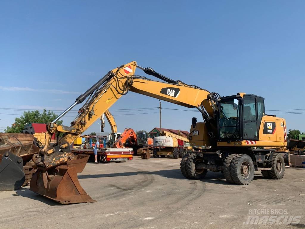 CAT M 318 F Bageri točkaši