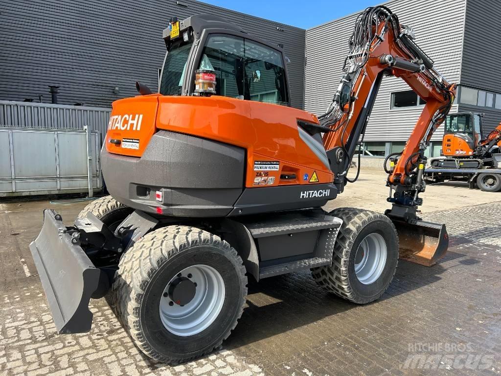 Hitachi ZX95W Bageri točkaši