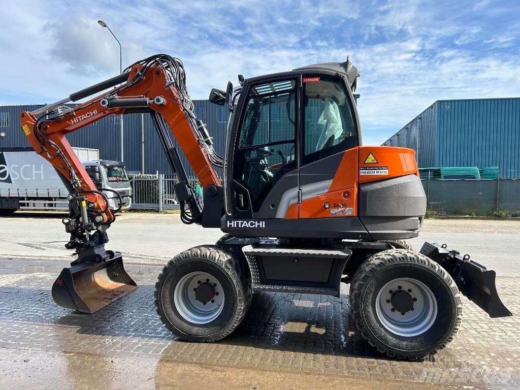 Hitachi ZX95W Bageri točkaši