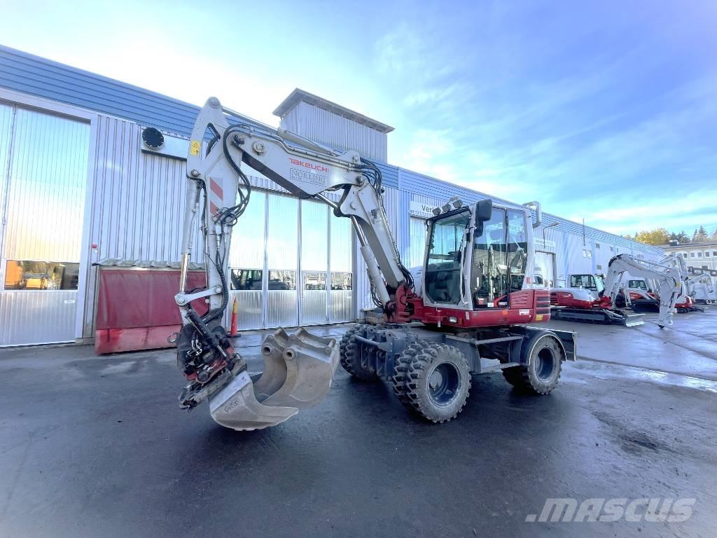 Takeuchi TB 295 W Bageri točkaši