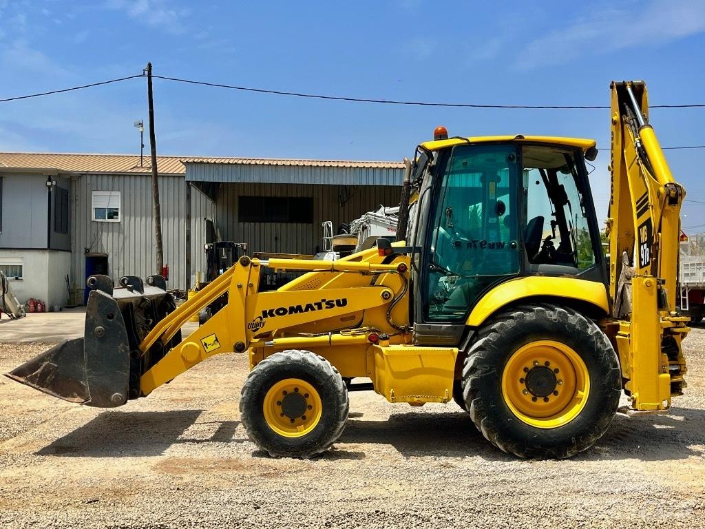 Komatsu WB 97 R Rovokopači