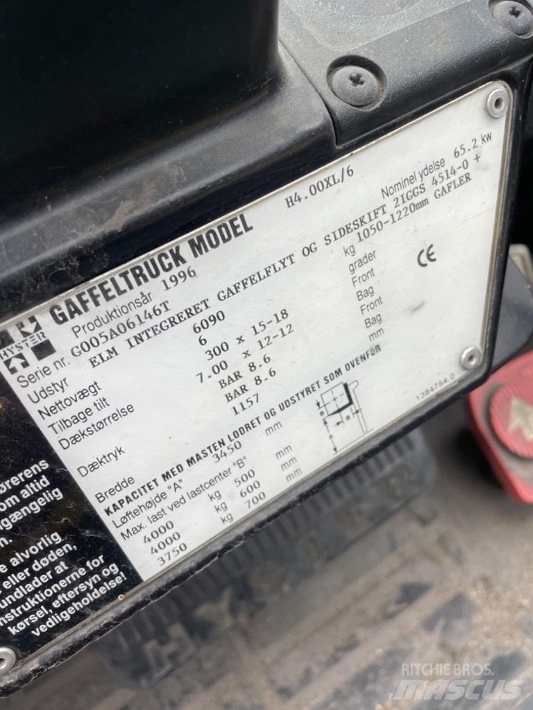 Hyster H 4.00 XL Plinski viljuškari