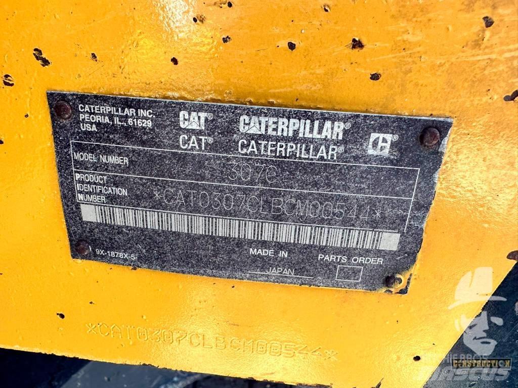 CAT 307 C Bageri guseničari