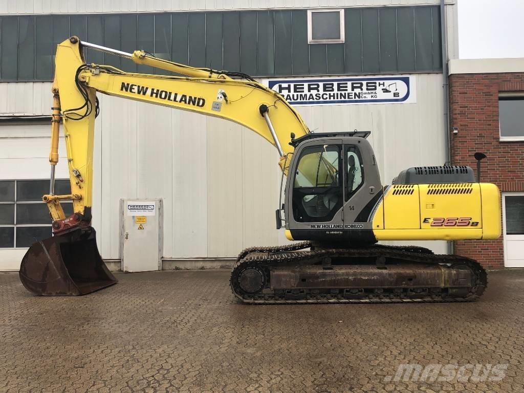 New Holland E 265 B Bageri guseničari