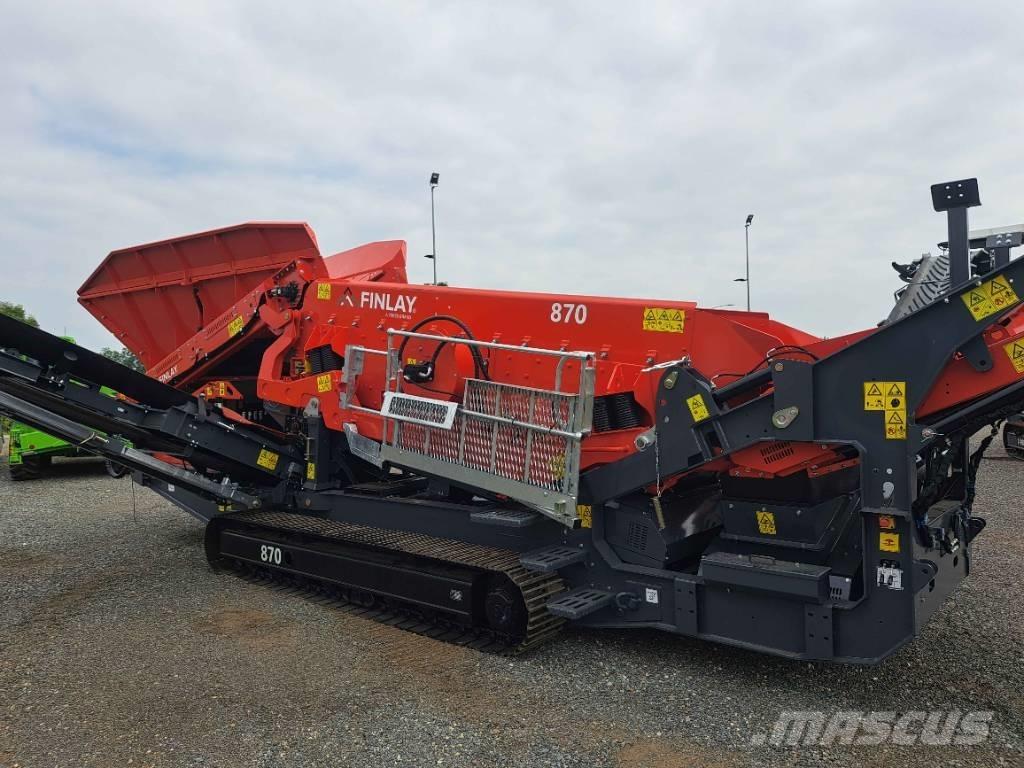 Terex-Finlay 870 Mobilna sita