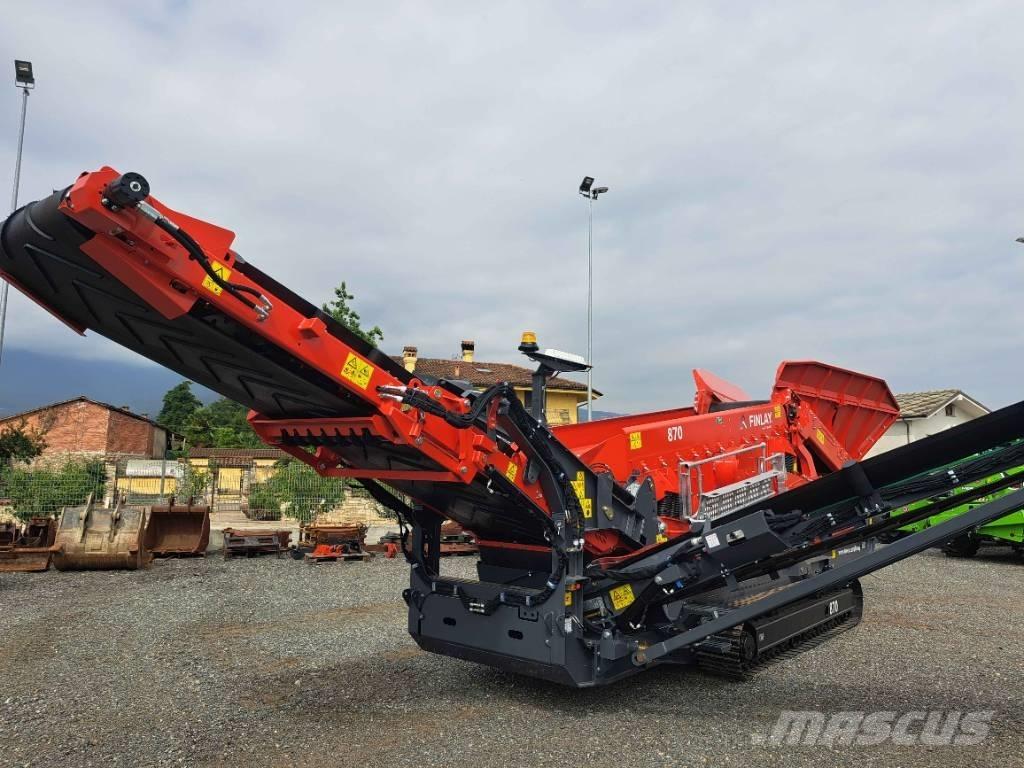 Terex-Finlay 870 Mobilna sita