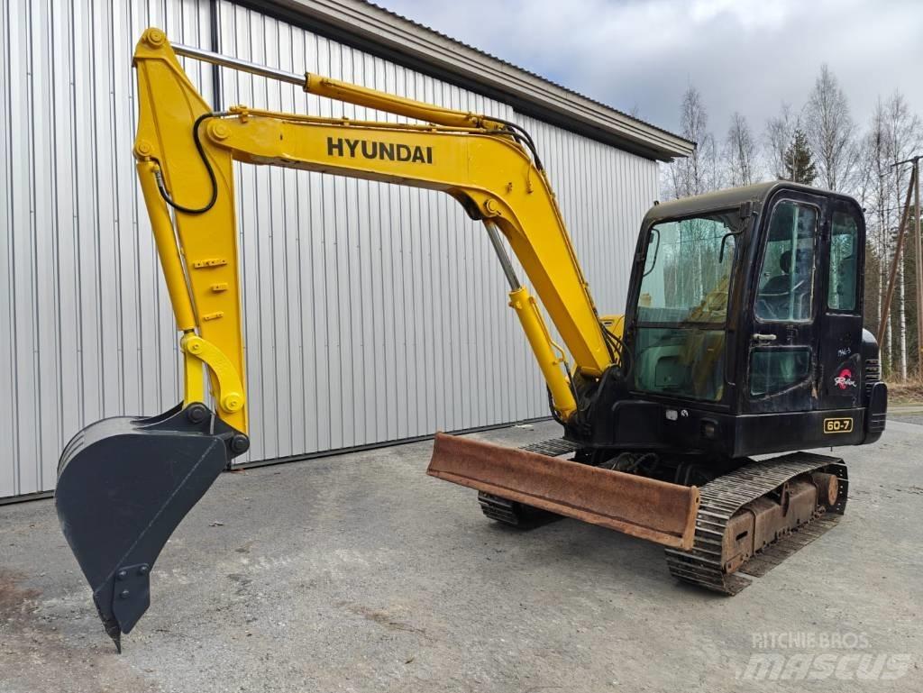 Hyundai R 60-7 Mini bageri < 7t