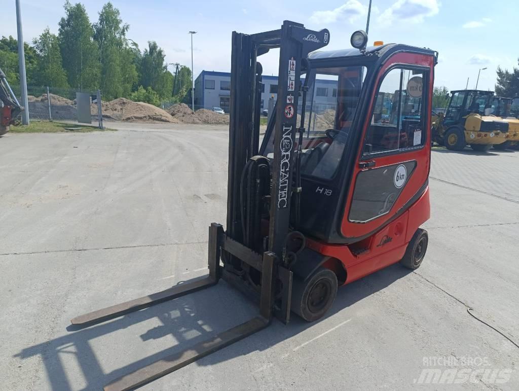 Linde H 18 T-03 Plinski viljuškari