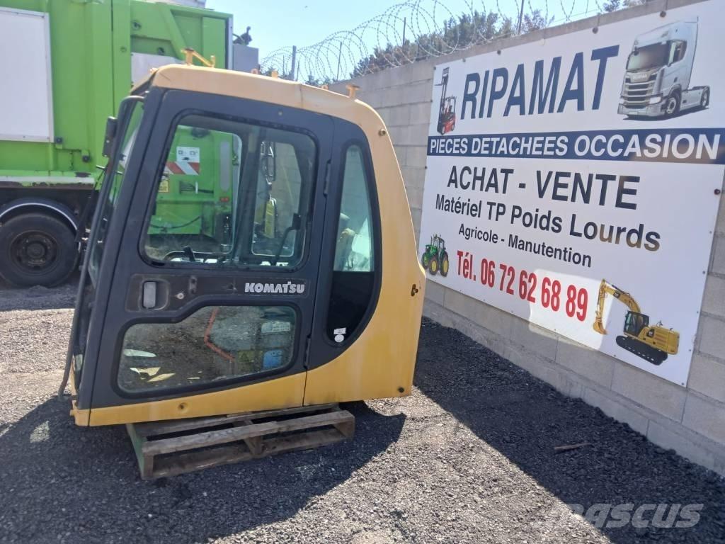 Komatsu PC 210 Kabine i unutrašnjost