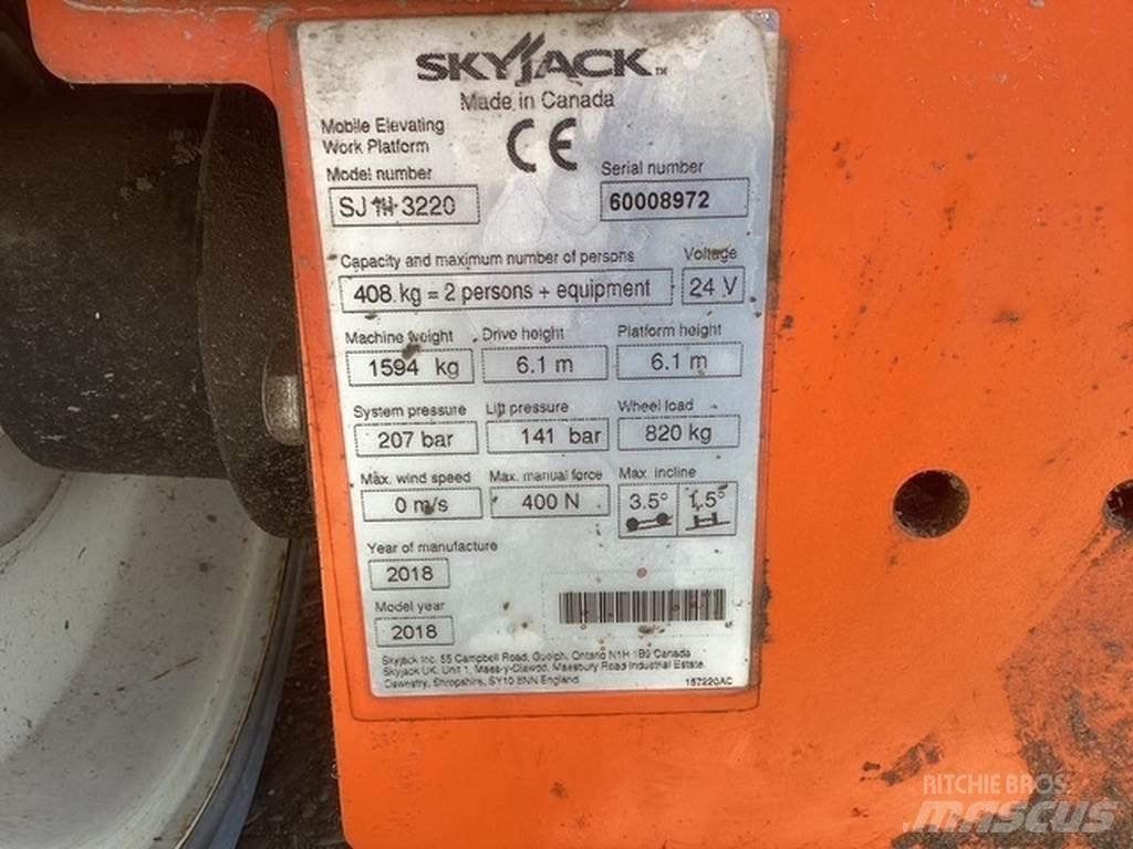 SkyJack SJIII3220 Makazaste platforme