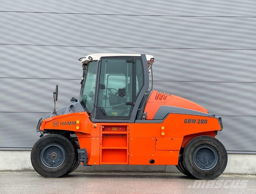 Hamm GRW 280-10 Gumeni valjci na točkovima