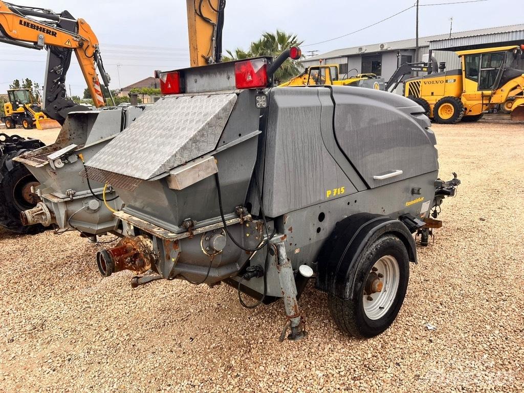 Putzmeister P 715 TD Kamionske beton pumpe