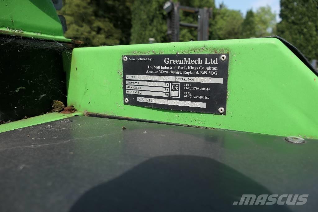 Greenmech QT-160-T Drobilice drva / čiperi