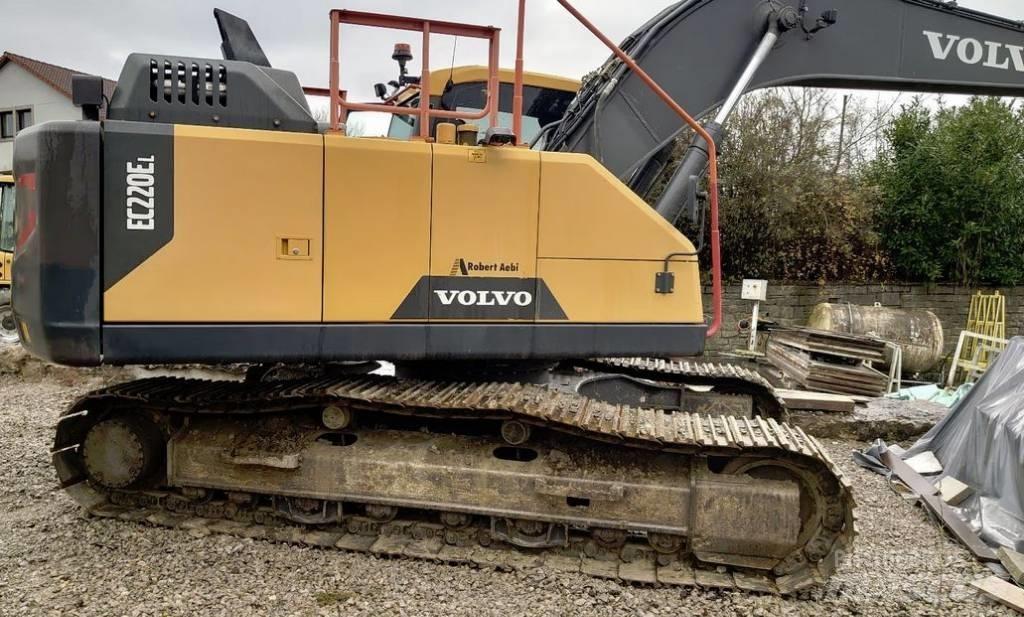 Volvo EC220 EL Bageri guseničari