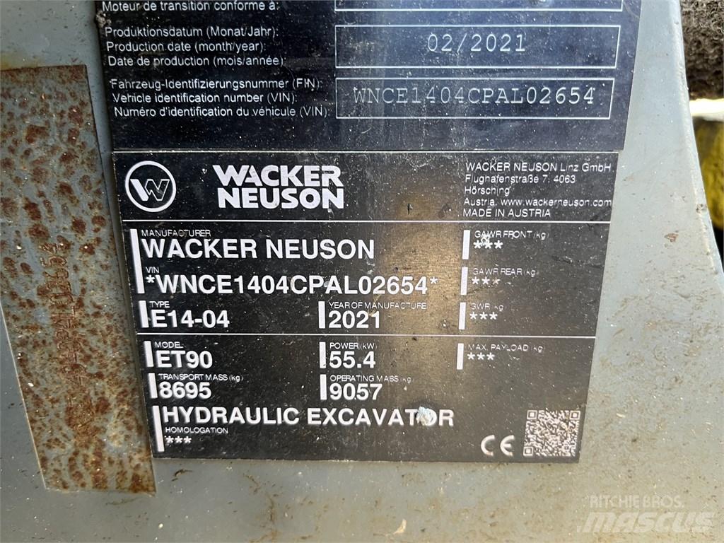 Wacker Neuson ET90 Midi bageri 7t – 12t